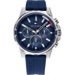 Tommy hilfiger montre bleu multi - cadrans hommes mason 1791791