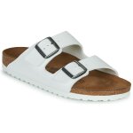 Mules birkenstock arizona flor w blanc - 39