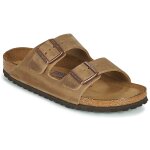Mules birkenstock arizona sfb cuir w marron - 37