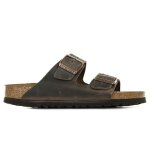 Mules birkenstock arizona sfb cuir w marron - 38 Mules birkenstock arizona sfb cuir w marron - 38