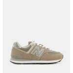 New balance - baskets basses 574 cuir su�de - gris - 38