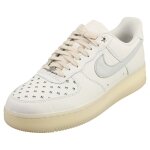 Nike air force 1 07 femme - baskets de cuir blanc et argenté - 42 1 / 2 Nike air force 1 07 femme - baskets de cuir blanc et argenté - 42 1 / 2