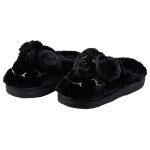 Pantoufles enfant fantaisie chaleur et confort 9215 licorne noir Pantoufles enfant fantaisie chaleur et confort 9215 licorne noir