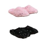 Pantoufles femme lot de 2