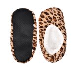 Pantoufles pour femme casa and co antidrapant guepard
