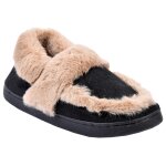 Pantoufle femme chausson cocooning md8661 noir - 37