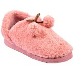 Pantoufle femme chausson cocooning pd7195 mauve