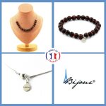 Parure bijoux bracelet collier 15 perles oeil de tigre rouge 8 mm. taille personnalisable. Parure bijoux bracelet collier 15 perles oeil de tigre rouge 8 mm. taille personnalisable.