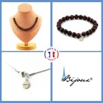 Parure bijoux bracelet collier 20 perles oeil de tigre rouge 8 mm. taille personnalisable. Parure bijoux bracelet collier 20 perles oeil de tigre rouge 8 mm. taille personnalisable.