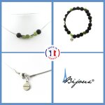 Parure bijoux bracelet collier perles jade nephrite de xiuyan chine + taille personnalisable.