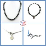 Parure bijoux bracelet collier perles seraphinite de russie 8 mm. taille personnalisable.