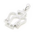 Pendentif argent  ange gardien