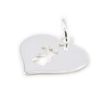 Pendentif argent coeur fille Pendentif argent coeur fille