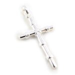 Pendentif argent  croix