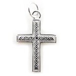 Pendentif argent  croix