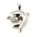 Pendentif argent  dauphin