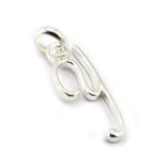 Pendentif argent lettre y Pendentif argent lettre y
