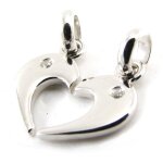 Pendentif argent  love  s�cable