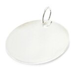 Pendentif argent médaille ronde vierge 2. 5 cm Pendentif argent médaille ronde vierge 2. 5 cm