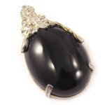 Pendentif argent tess onyx Pendentif argent tess onyx