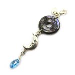 Pendentif charm  mineralia  lune
