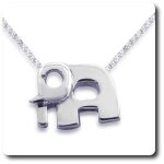 Pendentif elephant . 2. 10 g . argent 925 Pendentif elephant . 2. 10 g . argent 925