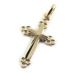 Pendentif plaqué or croix Pendentif plaqué or croix