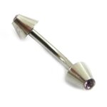Piercing arcade pointes lux rose pâle Piercing arcade pointes lux rose pâle