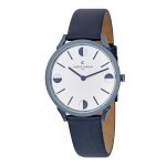 Pierre cardin montre bleu analogique mixte pigalle half moon cpi. 2009