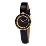 Pierre cardin montre noir analogique femmes marais cma. 0002