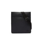 Pochette bandouli�re lacoste flat crossover bag - noir