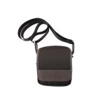 Pochette grard henon en nylon garni cuir new styl' gh 2302 - marron