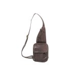 Pochette holster katana cuir de vachette sauvage k 81216 - chocolat