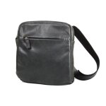 Pochette katana cuir de vachette vieilli k 21161 - noir Pochette katana cuir de vachette vieilli k 21161 - noir
