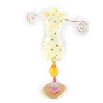 Porte bijoux 'lisa' jaune