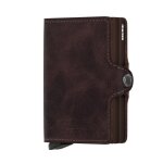 Porte cartes anti - piratage twinwallet vintage tv