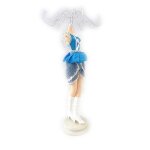 Porte - colliers 'lisa' bleu