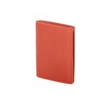 Porte - feuille grard henon cuir de vachette souple lisse gh 33511 - orange