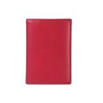 Porte - feuille grard henon cuir de vachette souple lisse gh 33517 - rouge