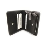 Porte - monnaie cuir 'jacques esterel' marron (cartes + )