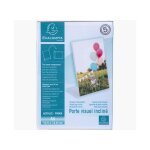 Porte - visuel - pr�sentoir - a6 - inclin� - transparent - pour photo, menu, document