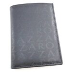 Promotion ! portefeuille cuir 'azzaro' noir monogramme (europ�en)