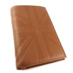 Portefeuille europen cuir ' pepe jeans' marron