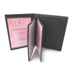 Promotion ! portefeuille europ�en cuir 'les tr�sors de lily' noir - 12. 5x10x2 cm