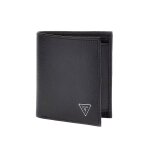 Portefeuille guess saffiano mito homme noir