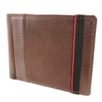 Promotion ! portefeuille italien cuir 'hedgren' marron grain�