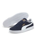 Puma baskets en daim chaussures de sport hommes bleu marine / blanc 44