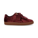 Puma heart velvet bordeaux - baskets mode femme - 36