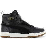 Puma rebound rbd game wtr hiver - hommes chaussures d'hiver cuir noir 387604 - 02 - 42 1 / 2