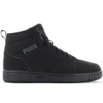 Puma rebound v6 mid buck - hommes sneakers basketball baskets sneakers chaussures noir 393580 - 01 - ...